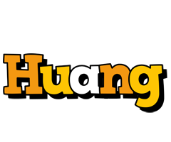 Huang cartoon logo