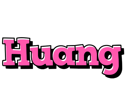 Huang girlish logo