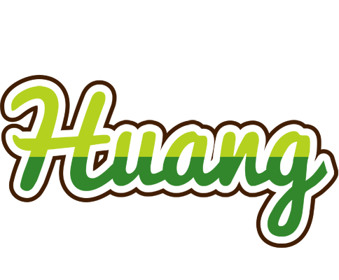 Huang golfing logo