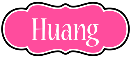 Huang invitation logo