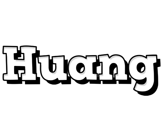Huang snowing logo