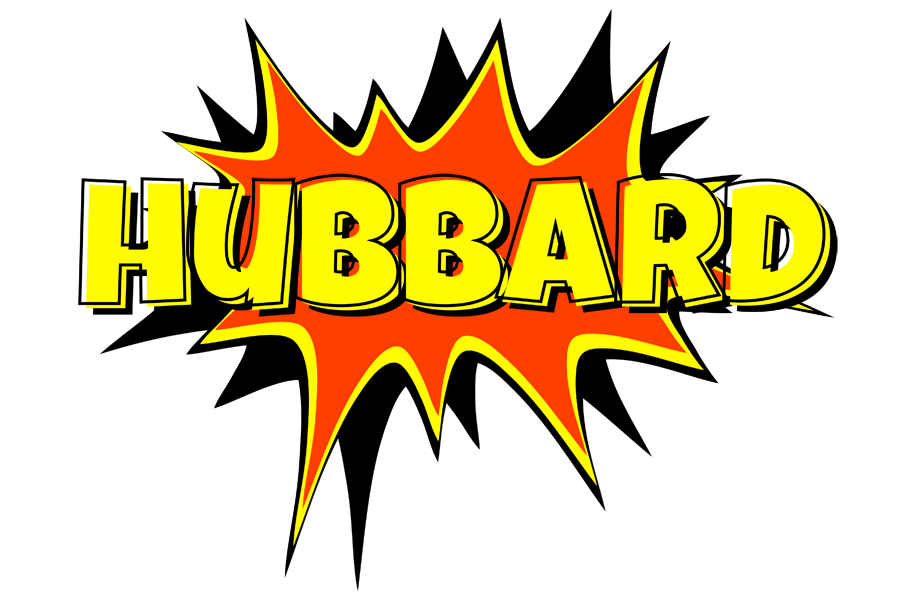 Hubbard bazinga logo