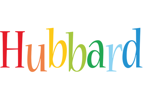 Hubbard birthday logo