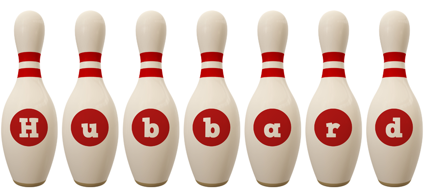 Hubbard bowling-pin logo
