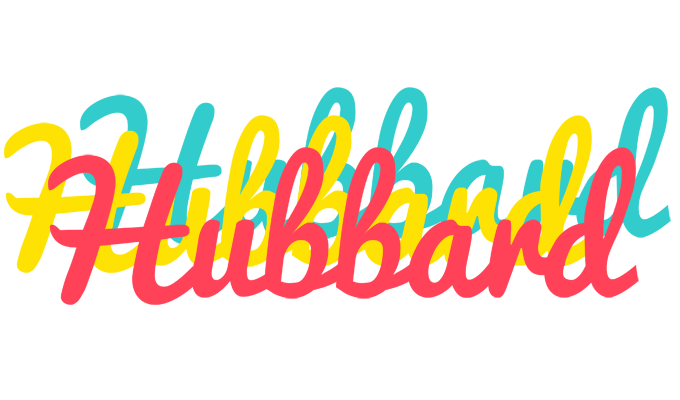 Hubbard disco logo