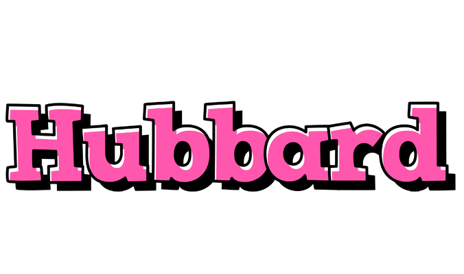 Hubbard girlish logo