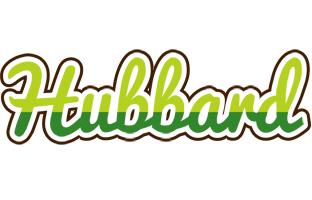 Hubbard golfing logo