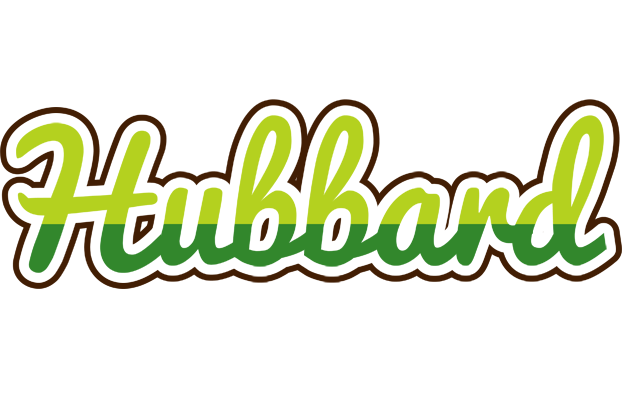Hubbard golfing logo