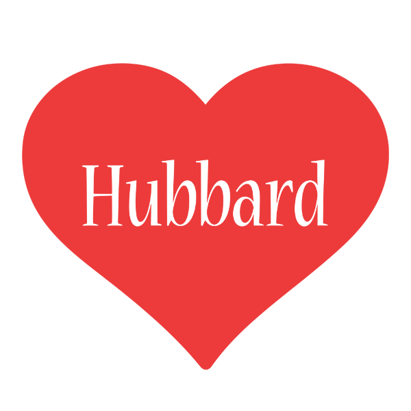Hubbard love logo