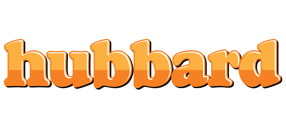 Hubbard orange logo