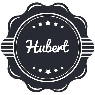 Hubert badge logo