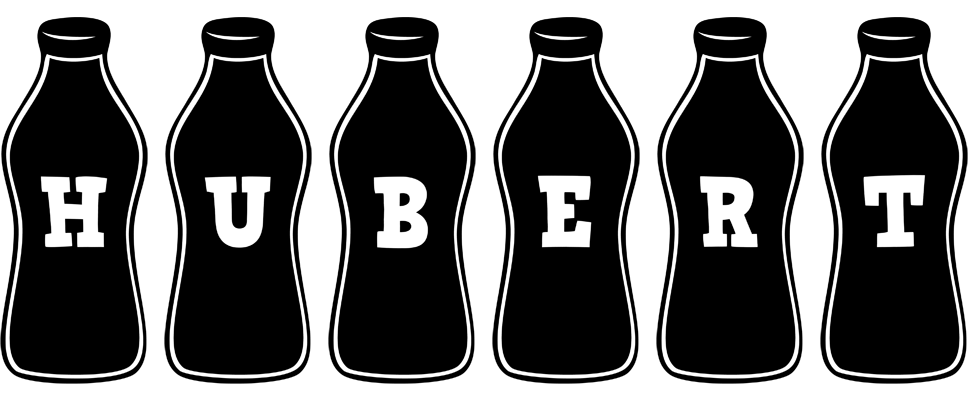 Hubert bottle logo
