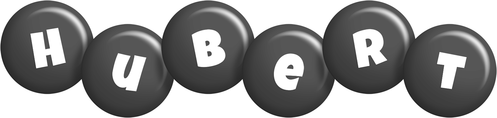 Hubert candy-black logo