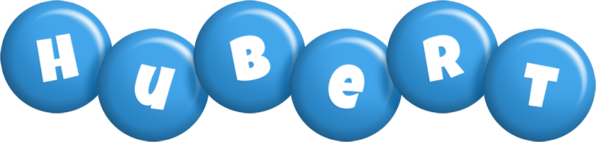 Hubert candy-blue logo