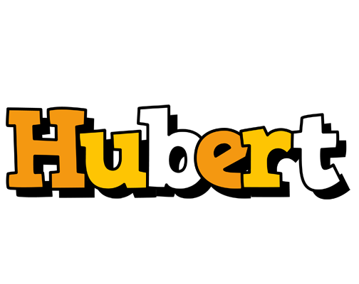 Hubert cartoon logo