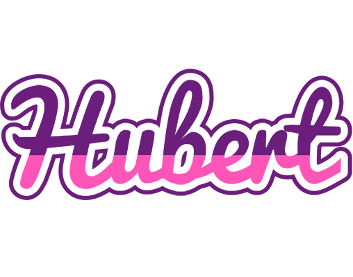Hubert cheerful logo