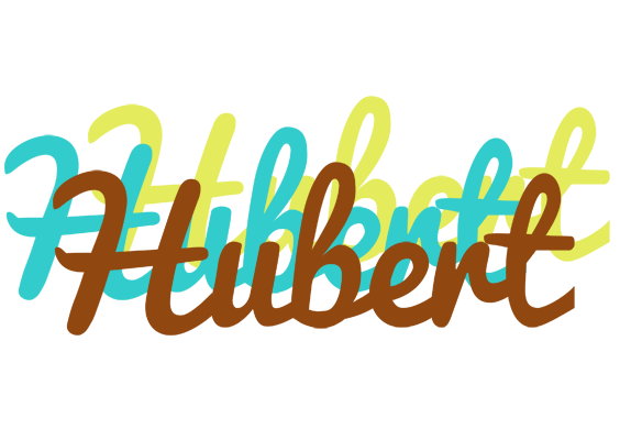 Hubert cupcake logo