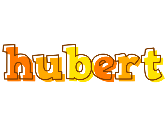 Hubert desert logo