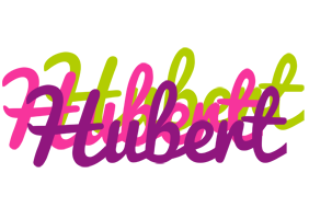 Hubert flowers logo