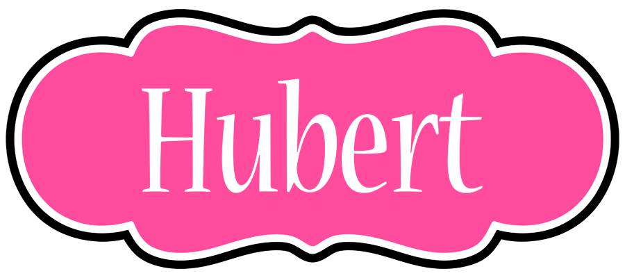 Hubert invitation logo