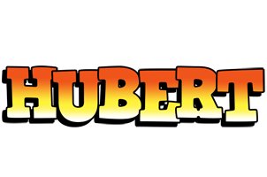 Hubert sunset logo