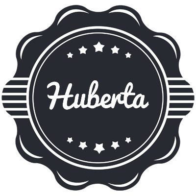 Huberta badge logo