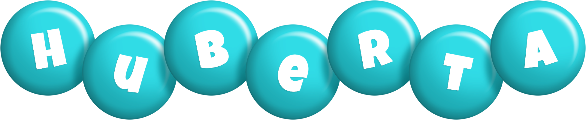 Huberta candy-azur logo