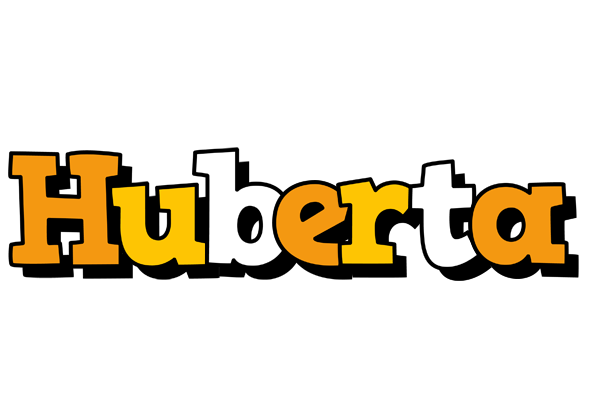 Huberta cartoon logo