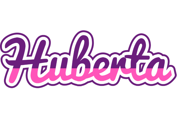 Huberta cheerful logo