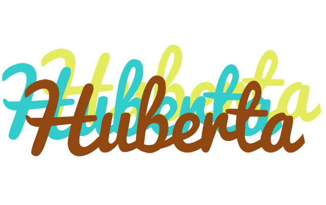 Huberta cupcake logo