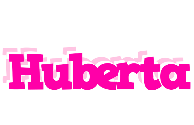 Huberta dancing logo