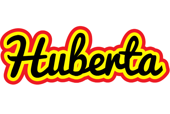 Huberta flaming logo