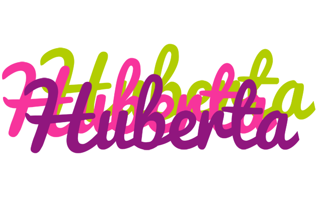 Huberta flowers logo