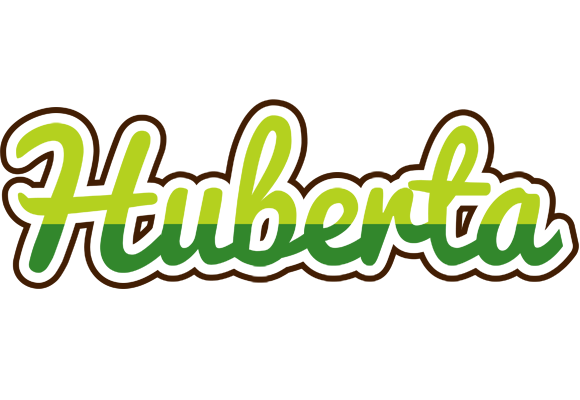 Huberta golfing logo