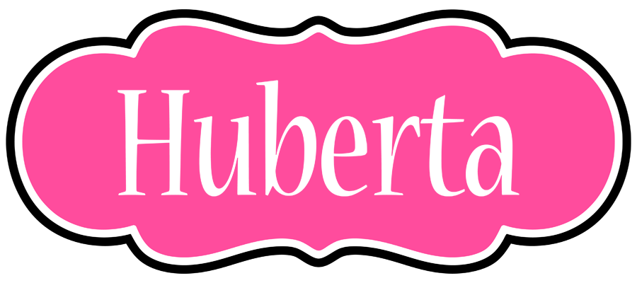 Huberta invitation logo