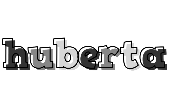 Huberta night logo
