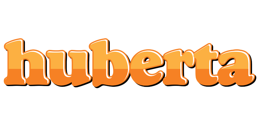 Huberta orange logo
