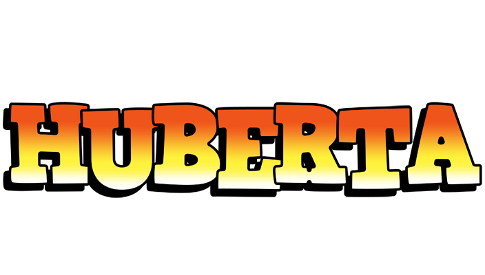 Huberta sunset logo