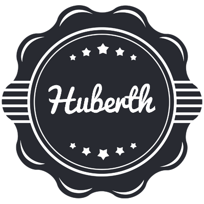 Huberth badge logo