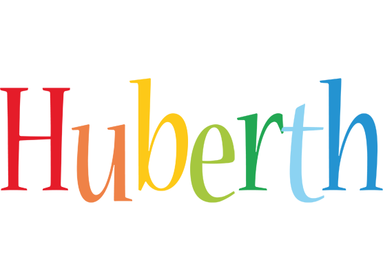 Huberth birthday logo