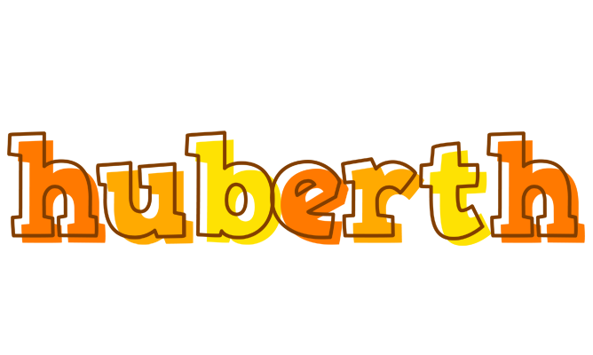 Huberth desert logo