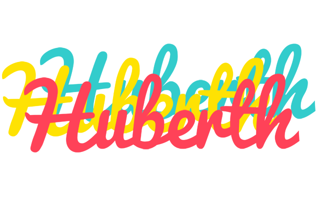 Huberth disco logo