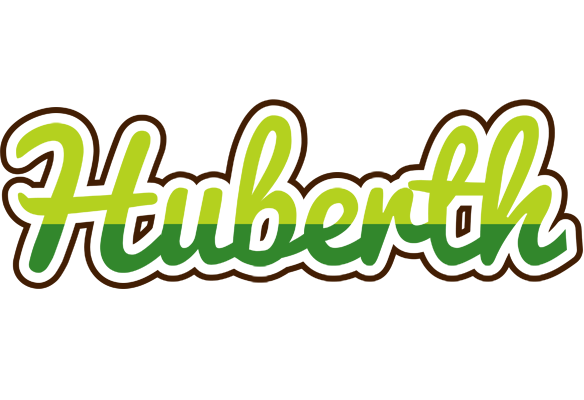 Huberth golfing logo