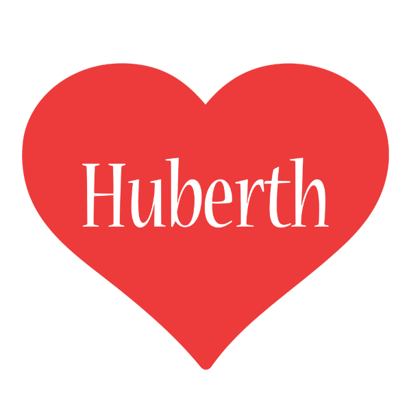 Huberth love logo