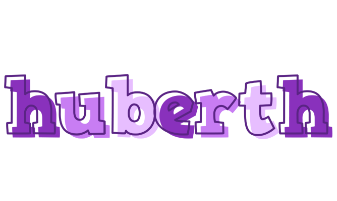 Huberth sensual logo