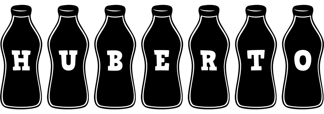 Huberto bottle logo