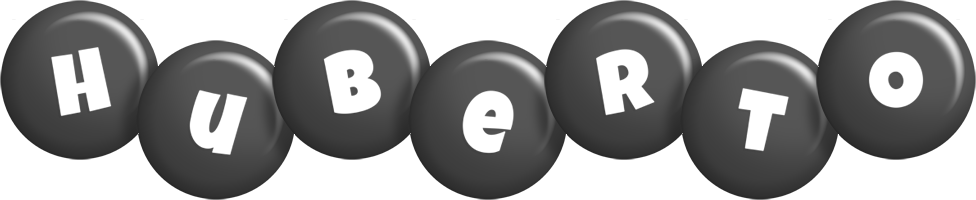 Huberto candy-black logo