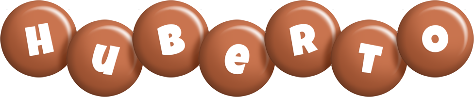 Huberto candy-brown logo