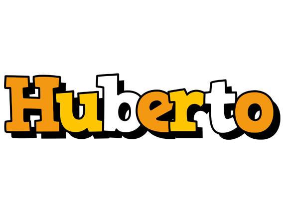 Huberto cartoon logo