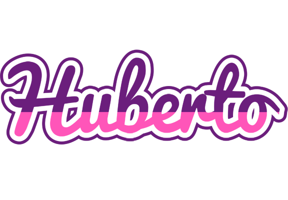 Huberto cheerful logo